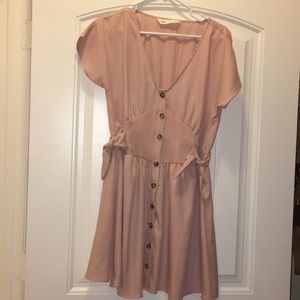 mauve mini dress ZARA never worn